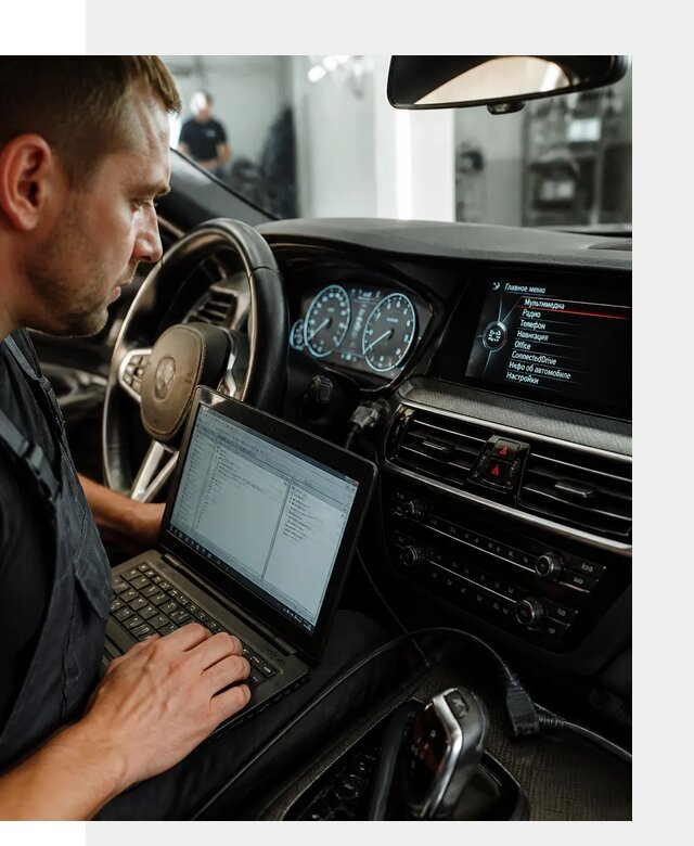 Русификация приборной панели BMW для авто в Геленджике от компании