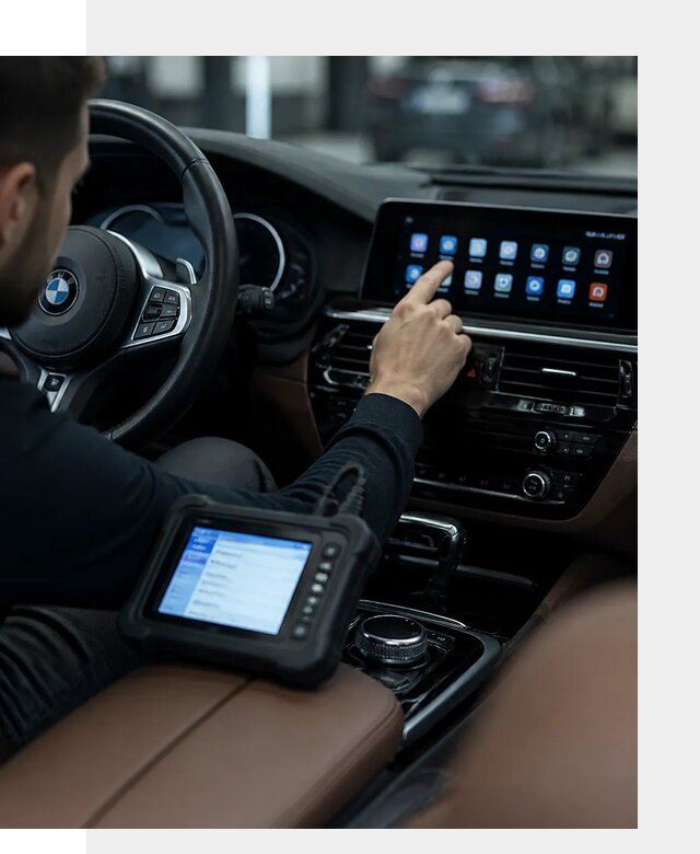 Установка приложений и мультимедиа сервисов BMW в Геленджике