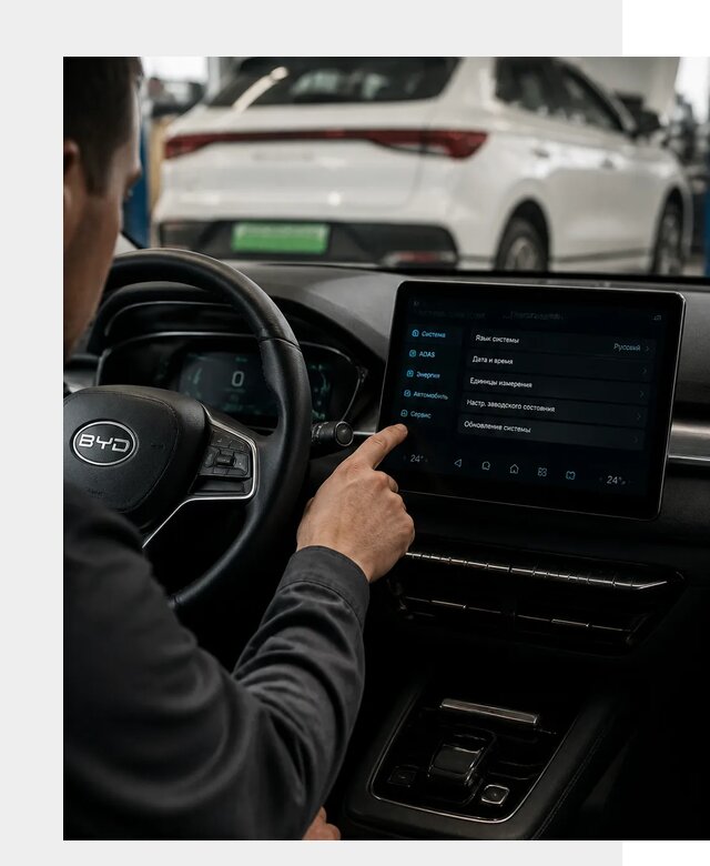 Русификация BYD E2 в Геленджике от 15487 р. | ФастМобиль-Глн под ключ