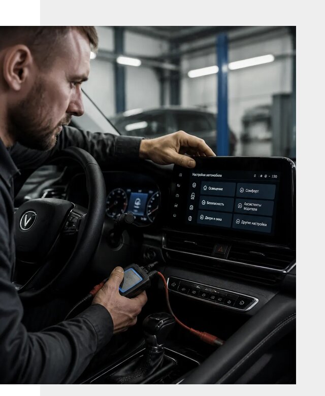 Русификация Changan CS55 и мультимедиа под ключ в Геленджике