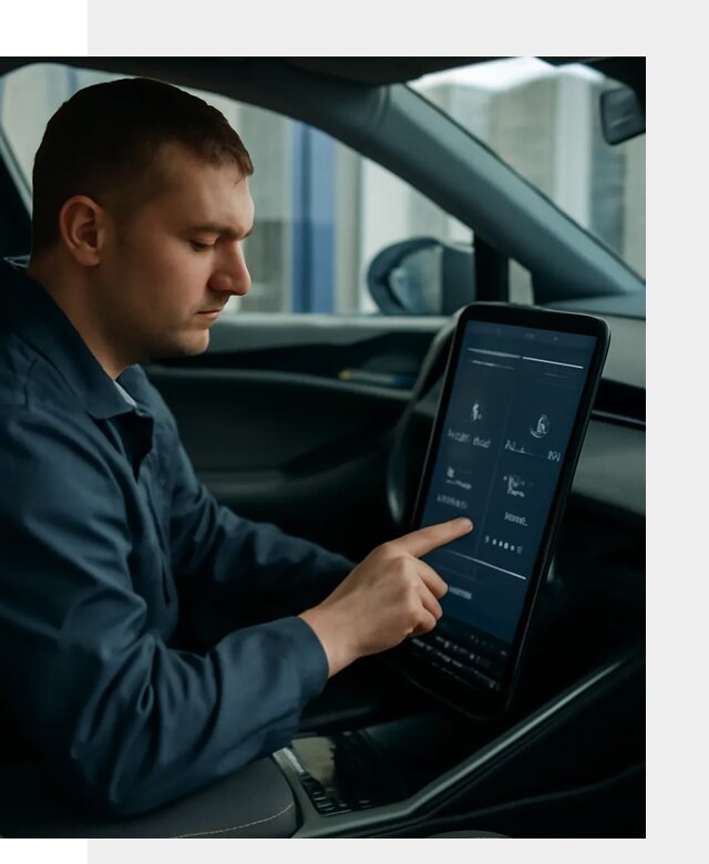 Русификация мультимедиа и приборной панели Deepal SL03 в Геленджике