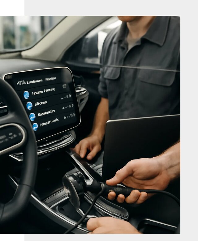 Установка приложений Geely для мультимедиа автомобиля в Геленджике