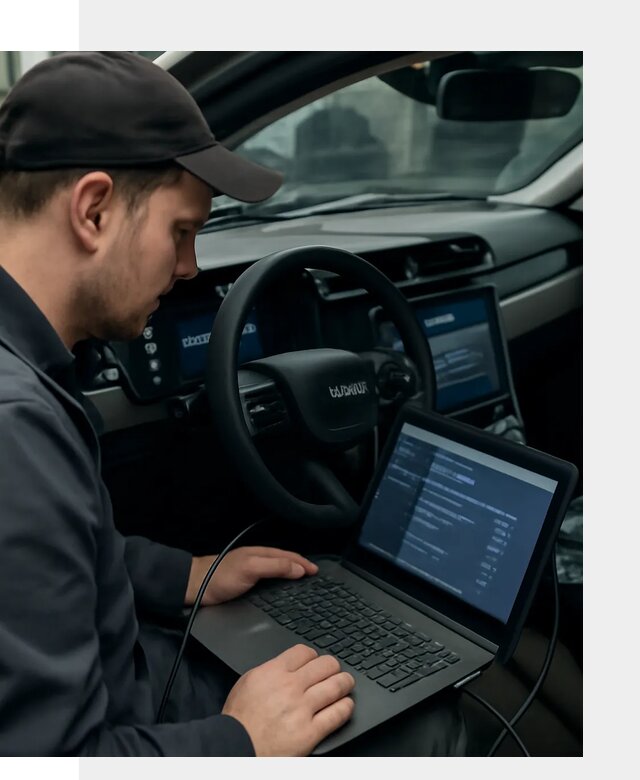 Профессиональная русификация автомобилей Lynk Co в Геленджике