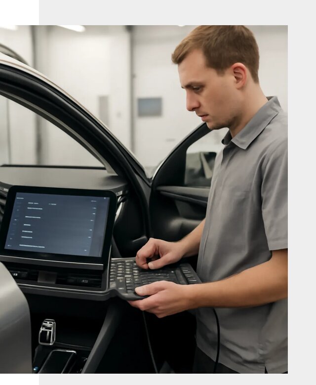 Русификация мультимедиа автомобилей Lynk Co в Геленджике