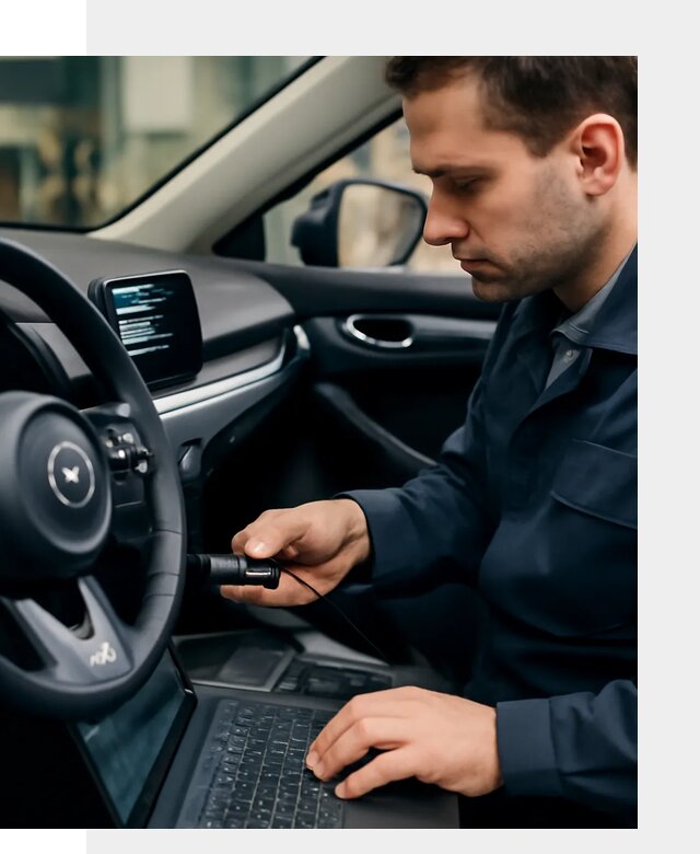 Русификация приборной панели автомобилей Mazda в Геленджике