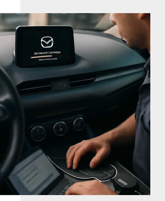 Установка приложений Mazda на мультимедийную систему в Геленджике