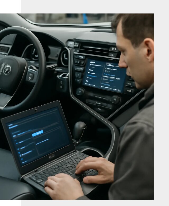 Русификация Toyota Camry 80 для мультимедиа в Геленджике